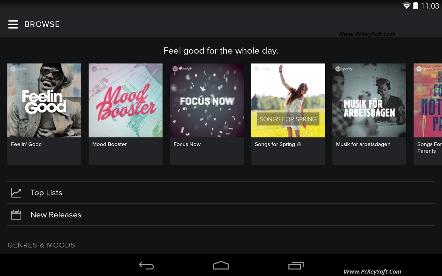 hacked spotify apk android